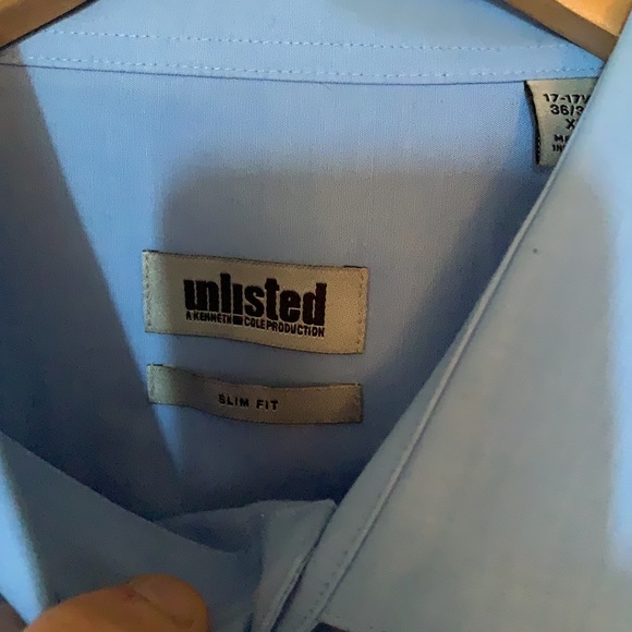 Worn once for a baptism Kenneth Cole dress shirt - Picture 2 of 2